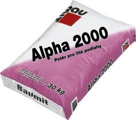 BAUMIT Alpha 2000 30kg  samonivelizační potěr